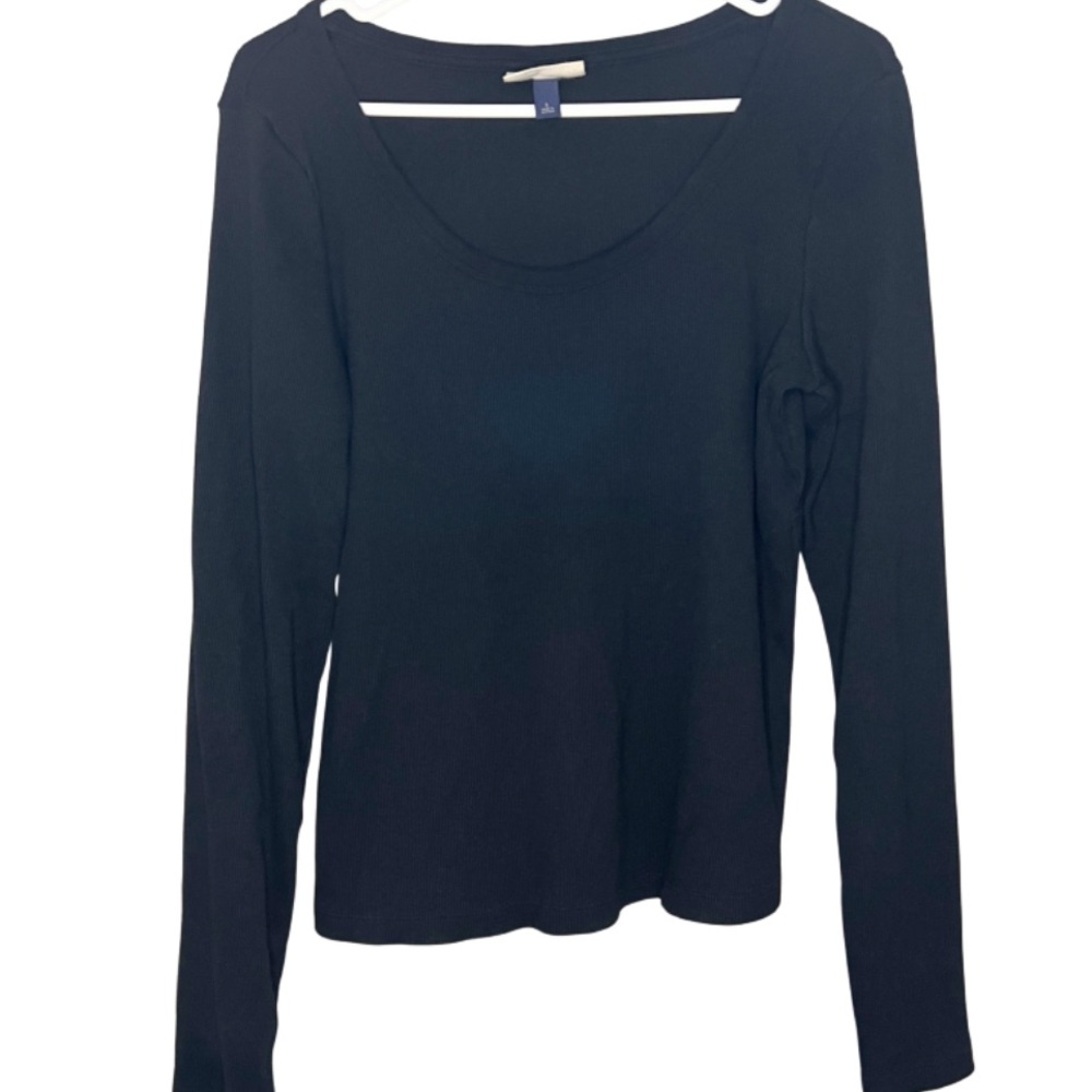Universal Thread Black Long Sleeve Top